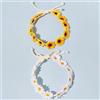 Siganorpy 2 fasce per capelli con margherite bianche e gialle, in stile bohémien, per sposa, donne, ragazze, hippie, feste di nozze, spiaggia, festival