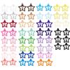 YAWYO 60 Pezzi Mollette per Capelli a Stella | Fermagli Colorati in Metallo da 3 cm | Accessori per Capelli per Bambine e Donne (Colorato 4)