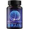 Generico Integratori cerebrali nootropici per memoria e concentrazione | Funzioni cognitive che promuovono la salute mentale e la chiarezza