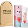 Macaria V18 Detergente Igienico Intimo Per Donne E Ragazze, Con Olio Dell'albero Del Tè, Acido Lattico E Profumo Di Fragola, Blocca Gli Odori E Protezione Antibatterica Dai Germi Per L'area Genitale
