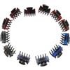Hailong Ming 12 Pezzi di Impugnature Mini S in Resina con Clip, Pendenza, come descritto