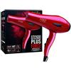 POSTQUAM ID Italian Design - Asciugacapelli Professionale GTI 2600 Force Plus | Potenza 2200W - Motore AC ad Alte Prestazioni - 2 Velocità e 3 Modalità di Riscaldamento - Colore Rosso