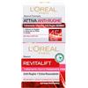 L'Oreal Paris L'Oréal Paris Revitalift Fragrance Free Crema Viso Antirughe con Probiotico e Pro-Retinolo Effetto Lifting 50ml + Crema Attiva Antirughe 45+ Trattamento Intensivo Rassodante Antietà 50ml - 2 Creme