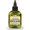 Difeel, Olio per capelli naturale di prima qualità al 99%, olio di ricino nero giamaicano, 75 ml