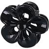 AORUEY Fermaglio Per Capelli 12Pcs Nero Piccolo Clip Superiore Cavo Piccolo Clip Per Capelli Clip Per Capelli Artiglio Clip Per Capelli Accessori Per Capelli Copricapo Nero