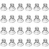 BaiJ Fermagli Spirali per Capelli,24 Pack Bobine di Strass Forcine di Cristallo Forcine Sposa Fermagli con Spirale Clip di Capelli da Sposa per Donne Ragazze Bomboniere