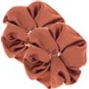 Specora -Select XL Scrunchie - Confezione da 2 - 16 cm - Elastico per capelli da donna - effetto raso, morbido e delicato sui capelli