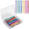 AIEX 50 forcine per capelli (dritto, multicolore)
