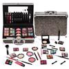 CHARMCODE Makeup Kit for Teen Girls & Women Full Kit, Beauty Train Case with Starter Cosmetics Set, Make Up Valentine's Day Gift Box with Eyeshadow,Lipgloss,Highlight,Blush,Lip&Eye Pen,Brush & More(GoldenBrown)