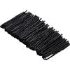 Fgnuay 200 forcine per capelli a forma di U nere da 2,3 pollici (5,8 cm) per acconciature eleganti, danza, matrimonio e salone (nero)