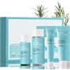 Soelegant Tea Tree - Kit per la cura dell'pelle dell'acne, set per la pelle grassa, trattamento in 4 fasi, rinfrescante controllo dell'olio, nutre, dimensioni da viaggio, include