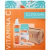 Clinians Vitamina C Confezione Regalo Siero Concentrato e Gel Detergente con Pochette Elegante