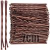 Mbsomnus 50 Pezzi Forcine per Capelli 7cm Forcine Capelli Donna Marrone | Mollette Capelli Donna & Ragazze, Grip Kirby Ondulato, Ideale per Tutti I Tipi di Capelli, Parrucchiere