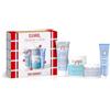 First Aid Beauty Detergere, Idratare & Illuminare - Kit Essenziali Giornalieri - 4 Preferiti - Pure Skin Face Detergente 56,7g | Facial Radiance Dischetti 60ct | Ultra Repair Crema 113,4g | Rescue Bar