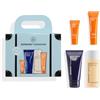 Germaine de Capuccini - Set da viaggio - Latte detergente essenziale da 1,7 once + lozione tonificante essenziale da 1,7 once + crema antiossidante illuminante da 0,5 once + contorno occhi antiruggine