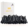 HAARallerliebst 100 Mini Fermagli per capelli Bobby Pins Nero 3,4 cm in Bianco Box di capelli Aller Loving