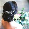 FM2018XSL Pettine per capelli con perle da donna, fermagli per parrucchino per sposa, damigella d'onore, accessori per capelli da sposa (Tipo B, Confezione da 2)
