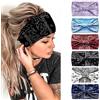 MIQIQAO 6 pezzi di fasce per capelli da donna UK Sciarpe per la testa Ampia fascia morbida da donna Boho Fashion Bandanas Knot Fasce per capelli da adulto Elastico Sport Running Yoga Head Wraps (P6WYaoguo)