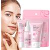 Yanayi Set per la cura del viso, 3 pezzi, per la cura della pelle e nutriente, set regalo da donna con crema per il viso, siero per gli occhi