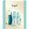 fenjal Set regalo classico, fenjal crema bagno olio classico 125 ml, crema fenjal doccia Classic 200 ml, lozione per il corpo Fenjal Classic 200 ml