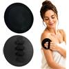 Generic 5 Pad Esfolianti Corpo Riutilizzabili con Cinturino per Mano E-1Pezzi | 4 Modelli, Per Braccia e Gambe, Facili da Pulire, Gommaggio Completo, Resistenti