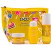 Generico Summer Kit Lemon Delizia Crema corpo + Acqua profumata + Bagnodoccia