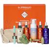 Dr. Dermaluci Lab Cofanetto BIO Anti-Età Pro 6 Pezzi - Mousse + Sieri Vit C + 5HA + Retinolo + Siero Ciglia + Crema Collagene - Gua Sha + Roller Jade + Borsa - AIAB, Nickel Tested, Made in Italy