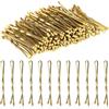 AOZUO 100 Mini Forcine per Capelli, 3,5 cm, Forcine per Capelli, Donna, Bambini, Metallico, Chignon, Lunghi e Lisci
