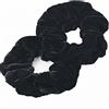 Aadya - Paio di elastici per capelli effetto velluto, XL (15 cm)