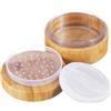ericotry 30g 1 oz vuoto portatile ambientale di bambù fai da te Comestic trucco in polvere sciolto contenitore Jar caso titolare