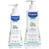 Mustela Aduoke Mustela Baby Bath Time Gift Set - Baby Skin Care Essentials with Natural Avocado - Contains Hydra Bebe Body Lotion 10.14 fl. oz. & Gentle Cleansing Gel 16.9 fl. oz. - 2 Items Set