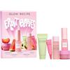 Glow Recipe Kit per la cura della pelle Fruit Babies - Set regalo con detergente viso alla ceramide, tonico BHA, crema per gli occhi alla vitamina C, crema all'acido ialuronico e gocce di rugiada alla