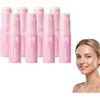 LIFETIJDWA Multi Balm Stick Volume al Collagene - Balsamo Idratante Rimpolpante - PDRN Balsamo Multi Rimpolpante al Collagene Rosa - Volumizzante - Balsamo Riparatore Multieffetto - Volufiline & (8 bottiglie)