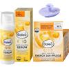 Balea Professional Set di 2: crema viso Q10 antirughe Energy 24H cura 50ml + siero Q10 antirughe 30ml + bonus spugna silicone