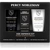 Percy Nobleman Age Defence Kit, un set regalo di skincare per uomini contenente lo Scrub Viso (AHA Naturali), il Siero Viso ultra-idratante (Acido Ialuronico) e la Crema Idratante (Vitamina C)