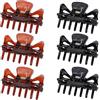 WUZIA 6 fermagli per capelli da donna, antiscivolo, 5,5 cm, forcine per capelli con presa forte, strumenti per lo styling dei parrucchieri