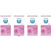 Italy Shop Service 4 x Infasil Gel detergente intimo Lenitivo Sollievo, pH 5.5, con principio attivo naturale, 200 ml, + Italy shop portachiavi 0