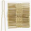 Mbsomnus 50 Pezzi Forcine per Capelli a Forma di U Forcine 7cm Oro | Capelli Donna Mollette per Capelli Donna, Forcine Professionali, Ragazze e Parrucchiere
