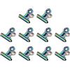 Brrnoo Clip per Punte per Unghie, 10 Pezzi Clip per Punte per Unghie Clip per Estensione per Manicure Leggera Clolorful Strumento per Nail Art per Manicure Fai da Te Nail Art per Poligel Estensione per Unghi