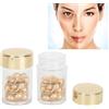 ZJchao Capsula Viso Alla Vitamina C 60 Pezzi, Capsula Di Siero Riparatore Idratantepelle Luminosa E Luminosa, Infusa Con Glicerina per Idratare E Combattere L'invecchiamento Capsule Viso