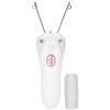 Tbest Strumento per Infilare le Sopracciglia, Filettatura per il Viso, Epilatore per Filettatura Elettrica Donna Depilatore con Ricarica USB Epilatore con Filo di Cotone (cavo USB (Rosa)