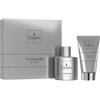Gisada Titanium - Set profumato da uomo, Eau de Parfum 50 ml, gel doccia 100 ml
