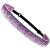 GreatRise 3 fasce per capelli sportivi con brillantini, sottili, regolabili, per adulti e bambini, elastiche, antiscivolo, per yoga, corsa, colorate #4