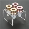 Brrnoo Stampo per Rossetto Fai-da-te 12,1 Mm, Kit di Attrezzi Artigianali per Balsamo per Labbra Fatto in Casa, Stampo per Rossetto in Silicone, Stampo per Rossetto Fatto a(set di staffe