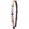 Hrlace 2 fasce per capelli con margherite, con fiori colorati, in tessuto sottile, per ragazze, bambini, scuola, giorno festival, matrimoni, feste, decorazioni colorate