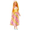 Barbie - Bambola bionda con cerchietto rosa, corpetto fanstasia ispirato alle conchiglie e gonna colorata, scarpe con i tacchi incluse, giocattolo per bambini, 3+ anni, HRR09