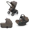 Foppapedretti Trio Snap Brownie con seggiolino auto Reclinabile