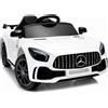 TEOREMA Auto Elettrica Mercedes 12V GTR AMG Bianca