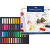 FABER-CASTELL - Set di pastelli morbidi mini da 48 pezzi | Pastelli morbidi, facili da sfumare e mescolare per sfumature creative