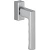 HOPPE 11736015 - Maniglia per finestra Toulon SecuForte, VK 32-42 mm, in alluminio, nero opaco